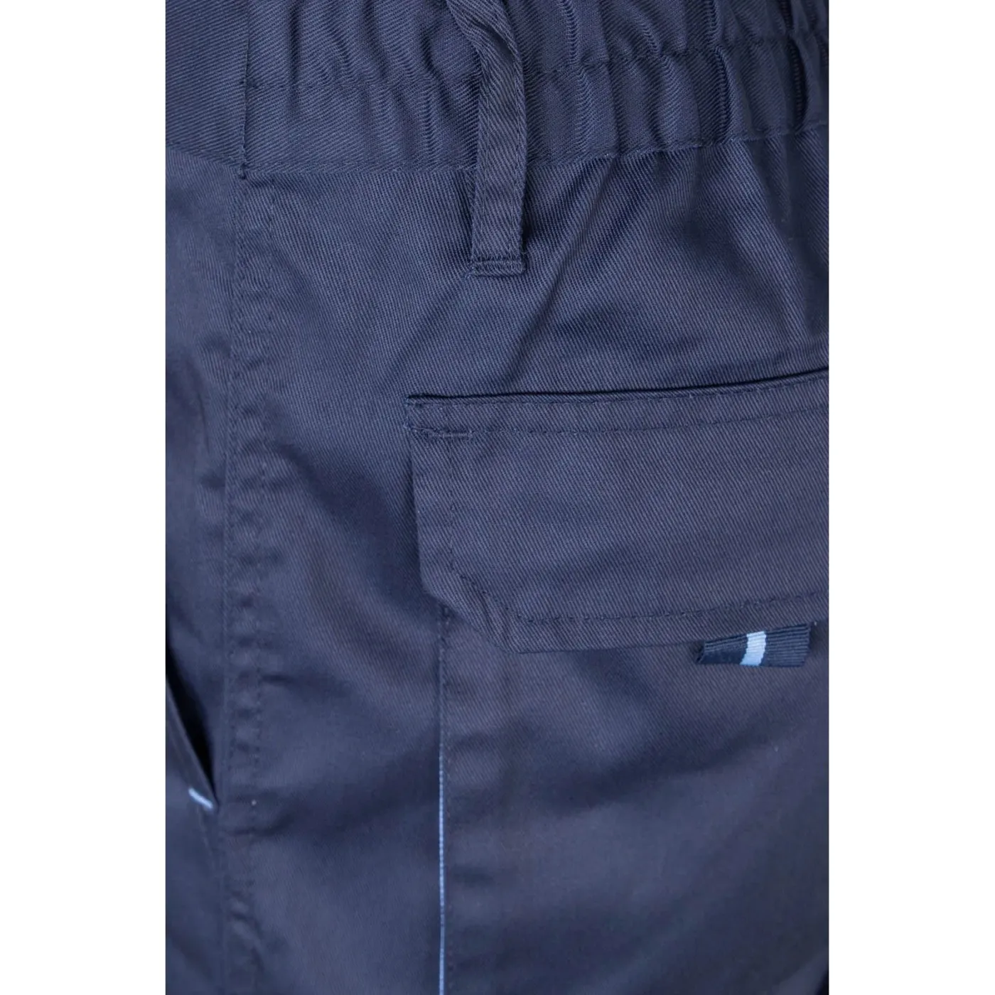 Pantaloni stretch, în două tonuri, cu buzunare multiple / Velilla / Pantaloni, salopete, colanți