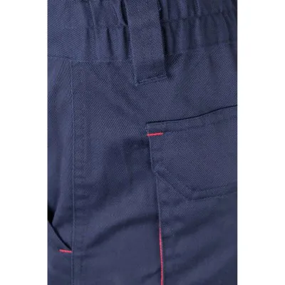 Pantaloni stretch, în două tonuri, cu buzunare multiple / Velilla / Pantaloni, salopete, colanți