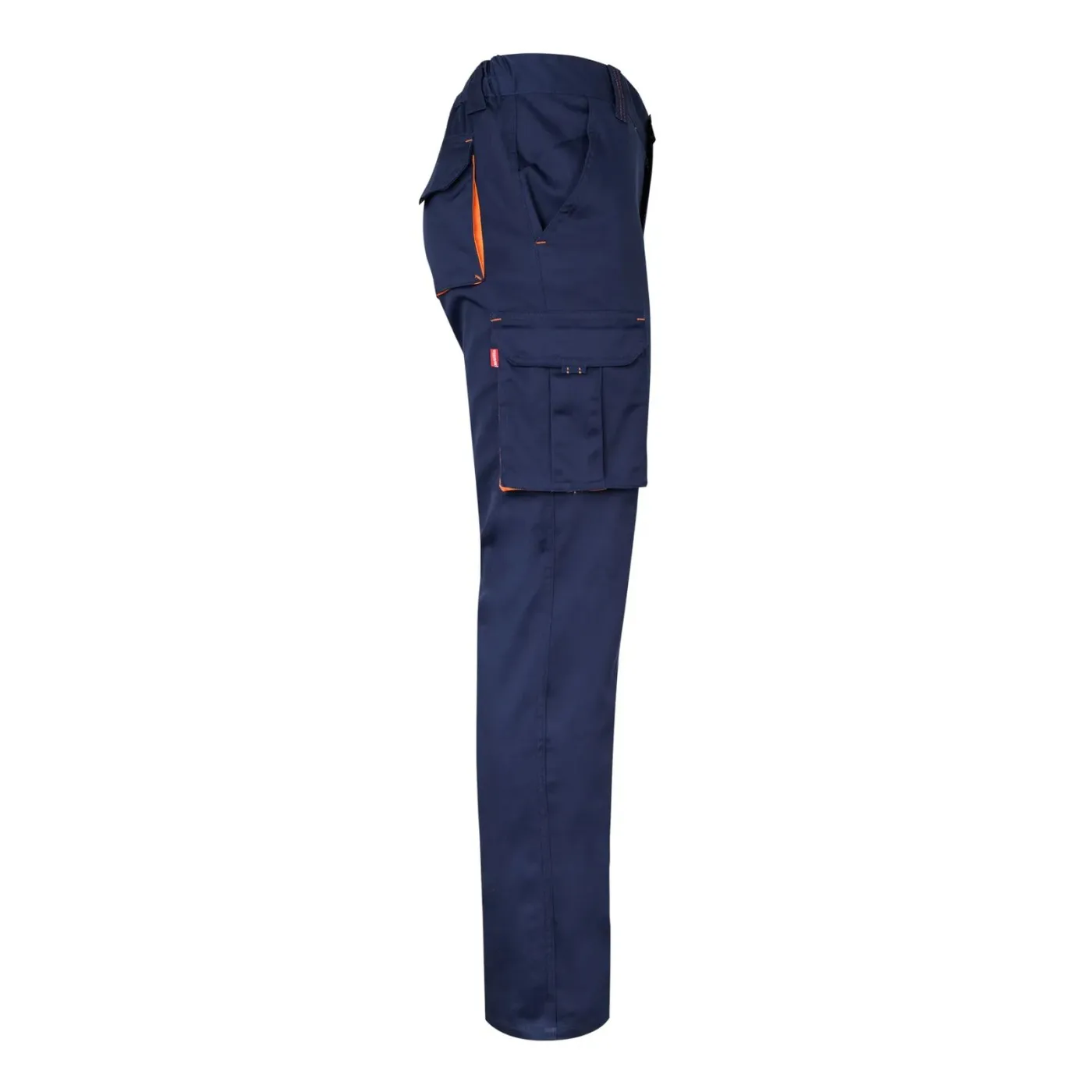 Pantaloni stretch, în două tonuri, cu buzunare multiple / Velilla / Pantaloni, salopete, colanți