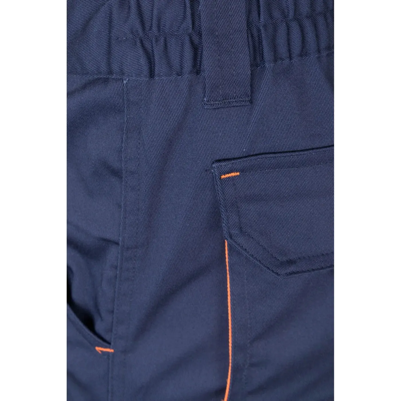Pantaloni stretch, în două tonuri, cu buzunare multiple / Velilla / Pantaloni, salopete, colanți