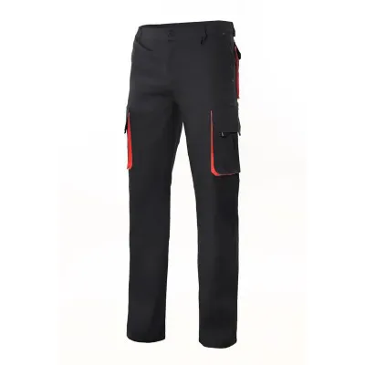 Pantaloni în două tonuri, cu buzunare multiple / Velilla / Pantaloni, salopete, colanți
