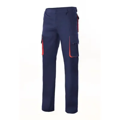 Pantaloni în două tonuri, cu buzunare multiple / Velilla / Pantaloni, salopete, colanți