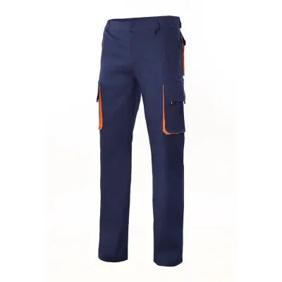 Pantaloni în două tonuri, cu buzunare multiple / Velilla / Pantaloni, salopete, colanți