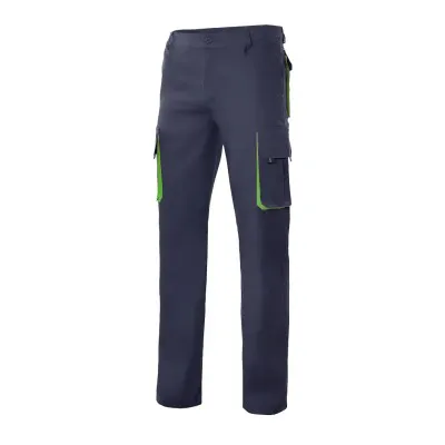 Pantaloni în două tonuri, cu buzunare multiple / Velilla / Pantaloni, salopete, colanți