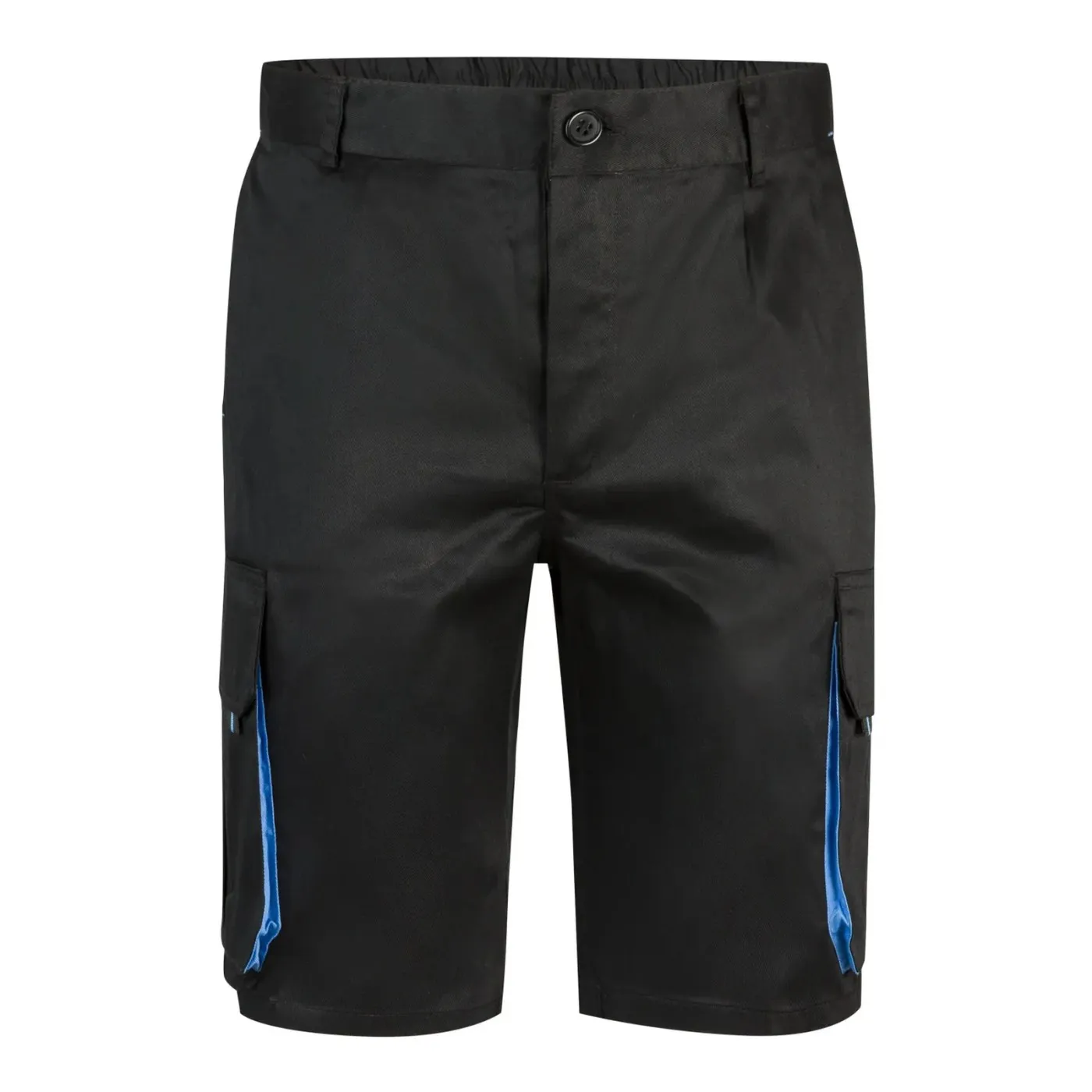 Pantaloni scurti, în două tonuri, cu buzunare multiple / Velilla / Pantaloni scurți de lucru