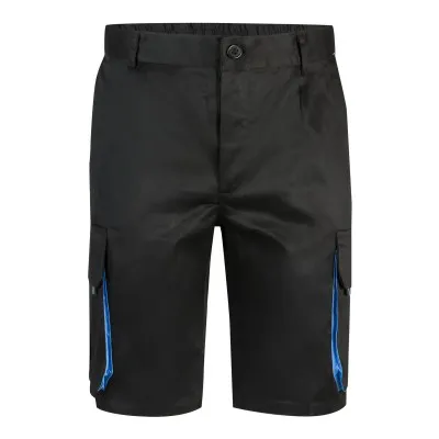 Pantaloni scurti, în două tonuri, cu buzunare multiple / Velilla / Pantaloni scurți de lucru