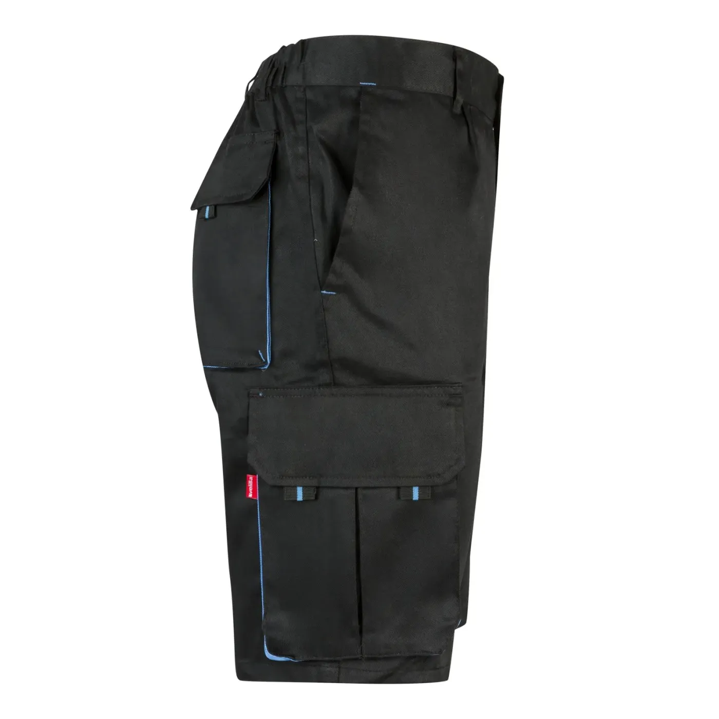 Pantaloni scurti, în două tonuri, cu buzunare multiple / Velilla / Pantaloni scurți de lucru