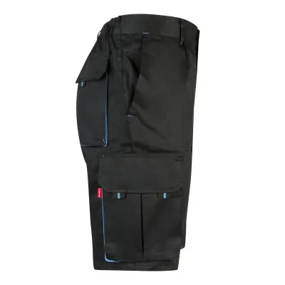 Pantaloni scurti, în două tonuri, cu buzunare multiple / Velilla / Pantaloni scurți de lucru