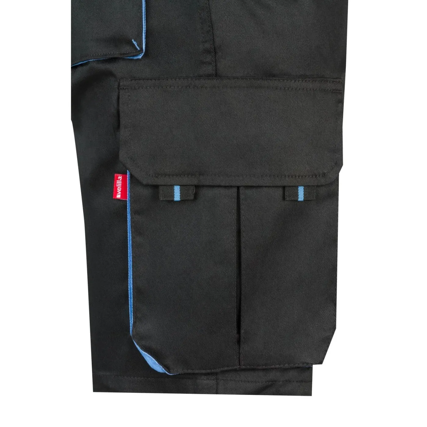 Pantaloni scurti, în două tonuri, cu buzunare multiple / Velilla / Pantaloni scurți de lucru