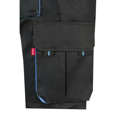 Pantaloni scurti, în două tonuri, cu buzunare multiple / Velilla / Pantaloni scurți de lucru