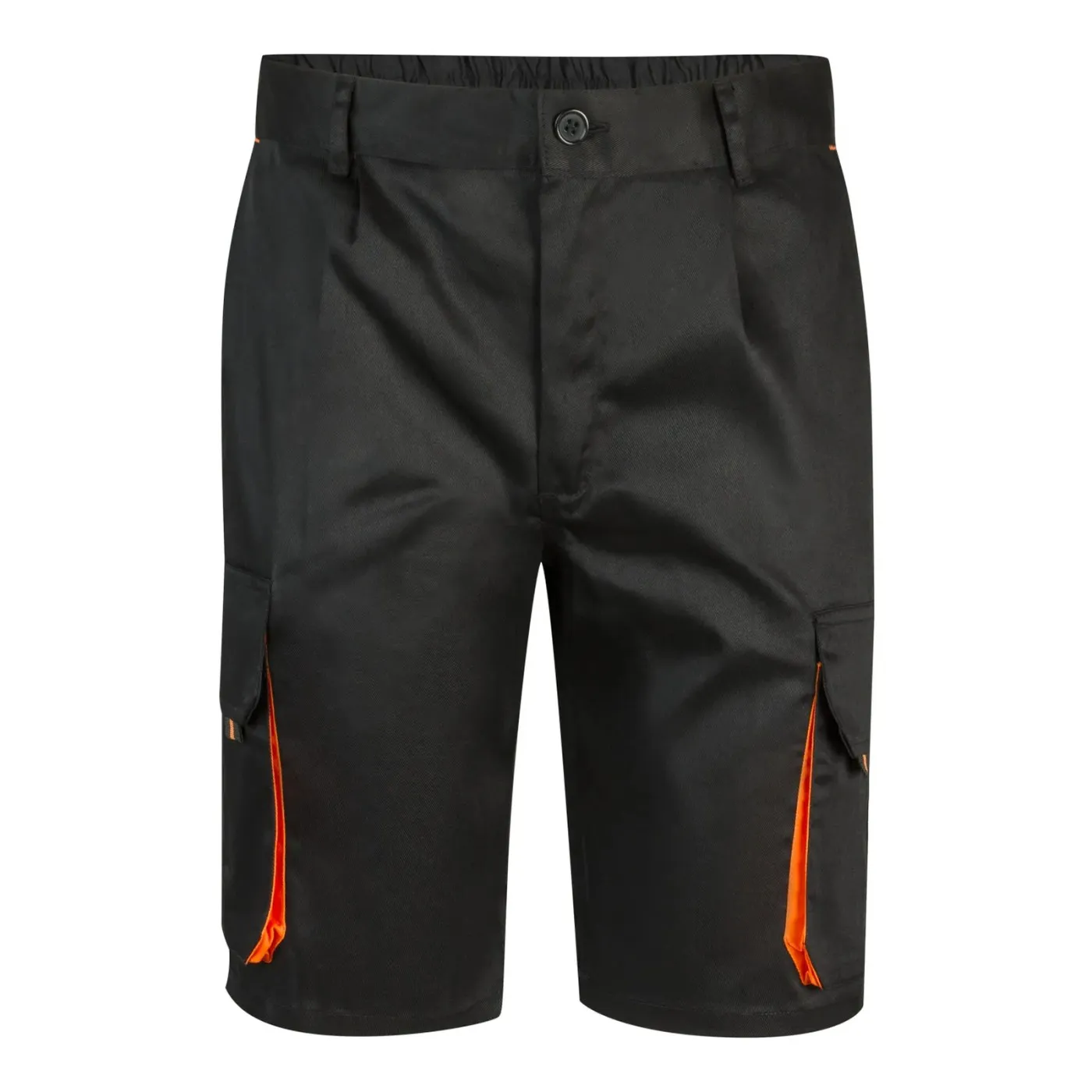 Pantaloni scurti, în două tonuri, cu buzunare multiple / Velilla / Pantaloni scurți de lucru