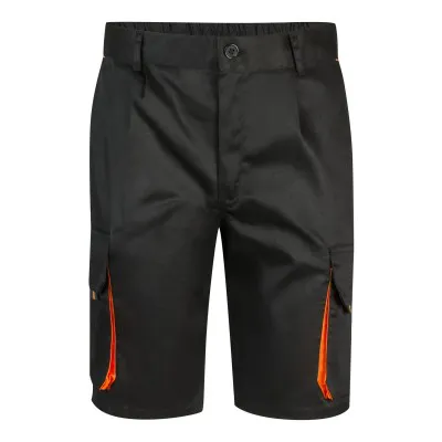 Pantaloni scurti, în două tonuri, cu buzunare multiple / Velilla / Pantaloni scurți de lucru