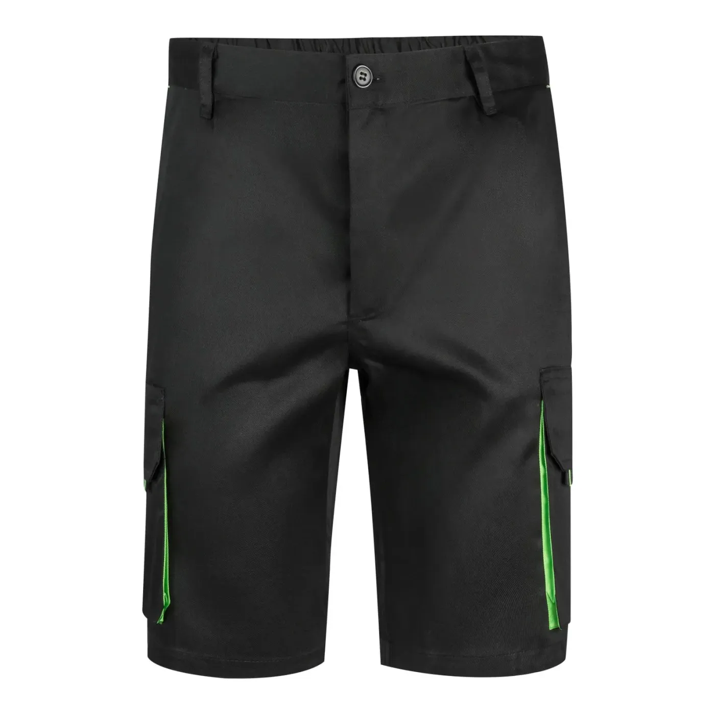 Pantaloni scurti, în două tonuri, cu buzunare multiple / Velilla / Pantaloni scurți de lucru