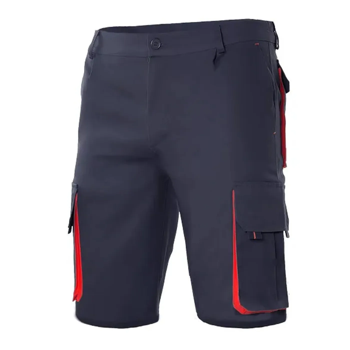 Pantaloni scurti, în două tonuri, cu buzunare multiple / Velilla / Pantaloni scurți de lucru