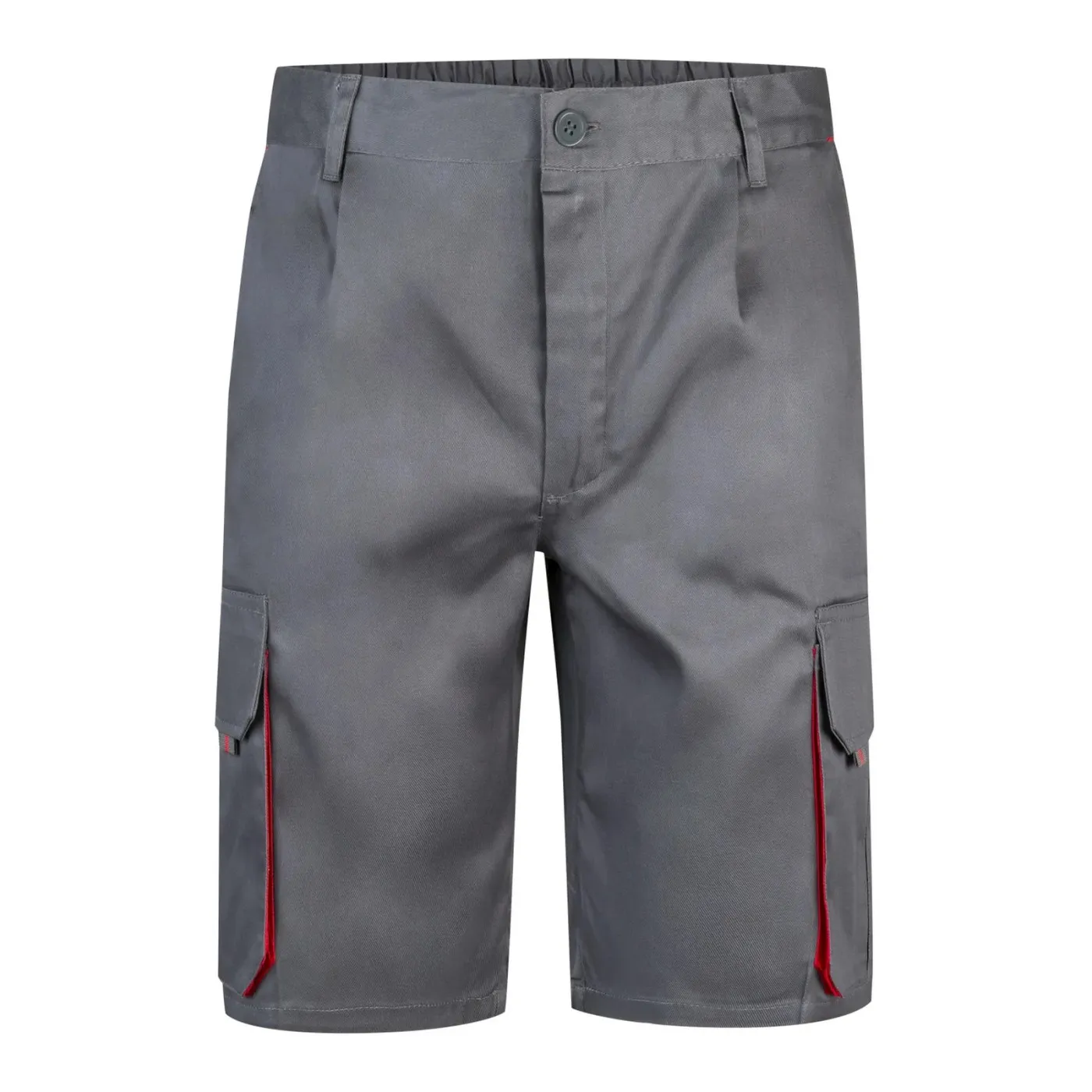 Pantaloni scurti, în două tonuri, cu buzunare multiple / Velilla / Pantaloni scurți de lucru