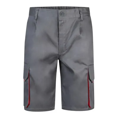 Pantaloni scurti, în două tonuri, cu buzunare multiple / Velilla / Pantaloni scurți de lucru