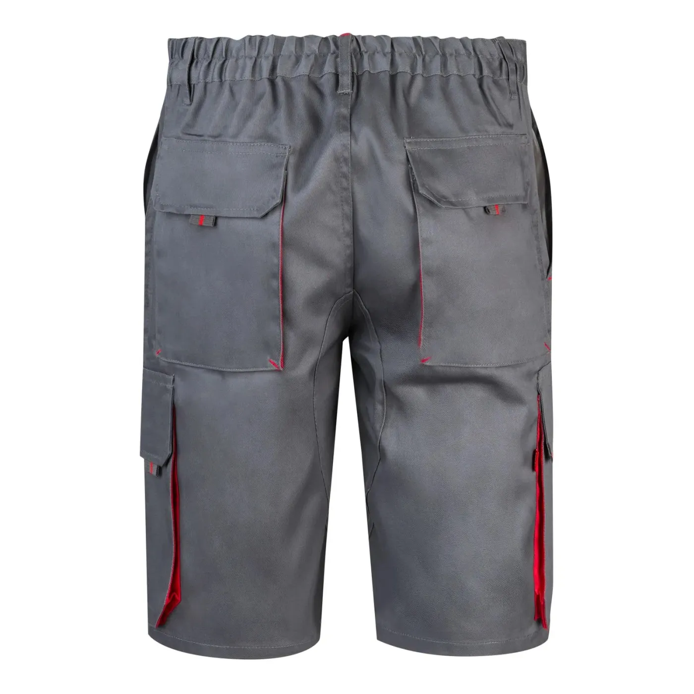 Pantaloni scurti, în două tonuri, cu buzunare multiple / Velilla / Pantaloni scurți de lucru