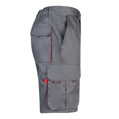 Pantaloni scurti, în două tonuri, cu buzunare multiple / Velilla / Pantaloni scurți de lucru