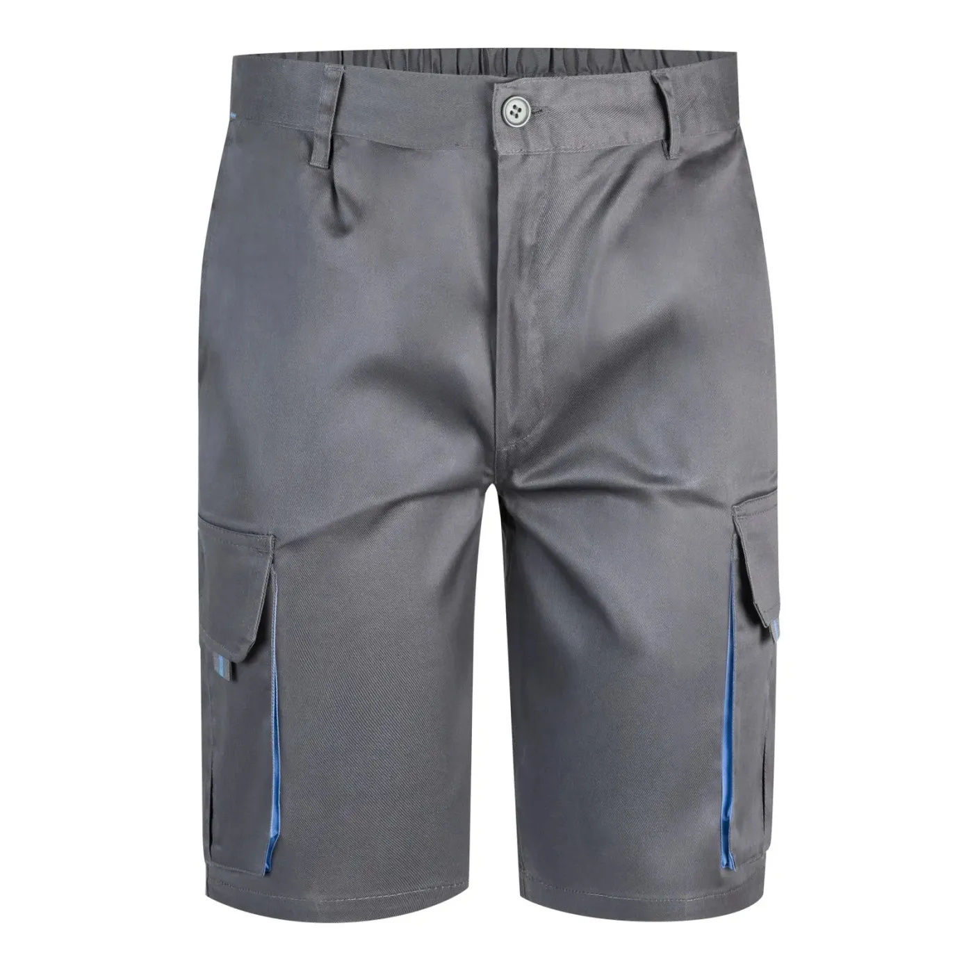 Pantaloni scurti, în două tonuri, cu buzunare multiple / Velilla / Pantaloni scurți de lucru