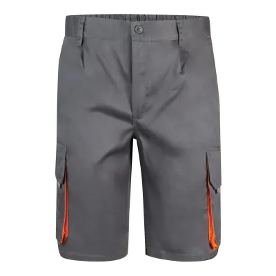 Pantaloni scurti, în două tonuri, cu buzunare multiple / Velilla / Pantaloni scurți de lucru
