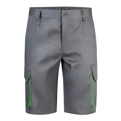 Pantaloni scurti, în două tonuri, cu buzunare multiple / Velilla / Pantaloni scurți de lucru