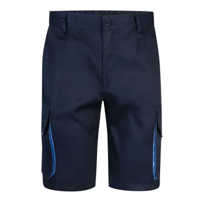 Pantaloni scurti, în două tonuri, cu buzunare multiple / Velilla / Pantaloni scurți de lucru