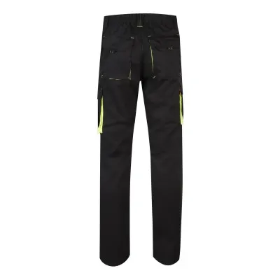 Pantaloni stretch, în două tonuri, cu buzunare multiple / Velilla / Pantaloni, salopete, colanți
