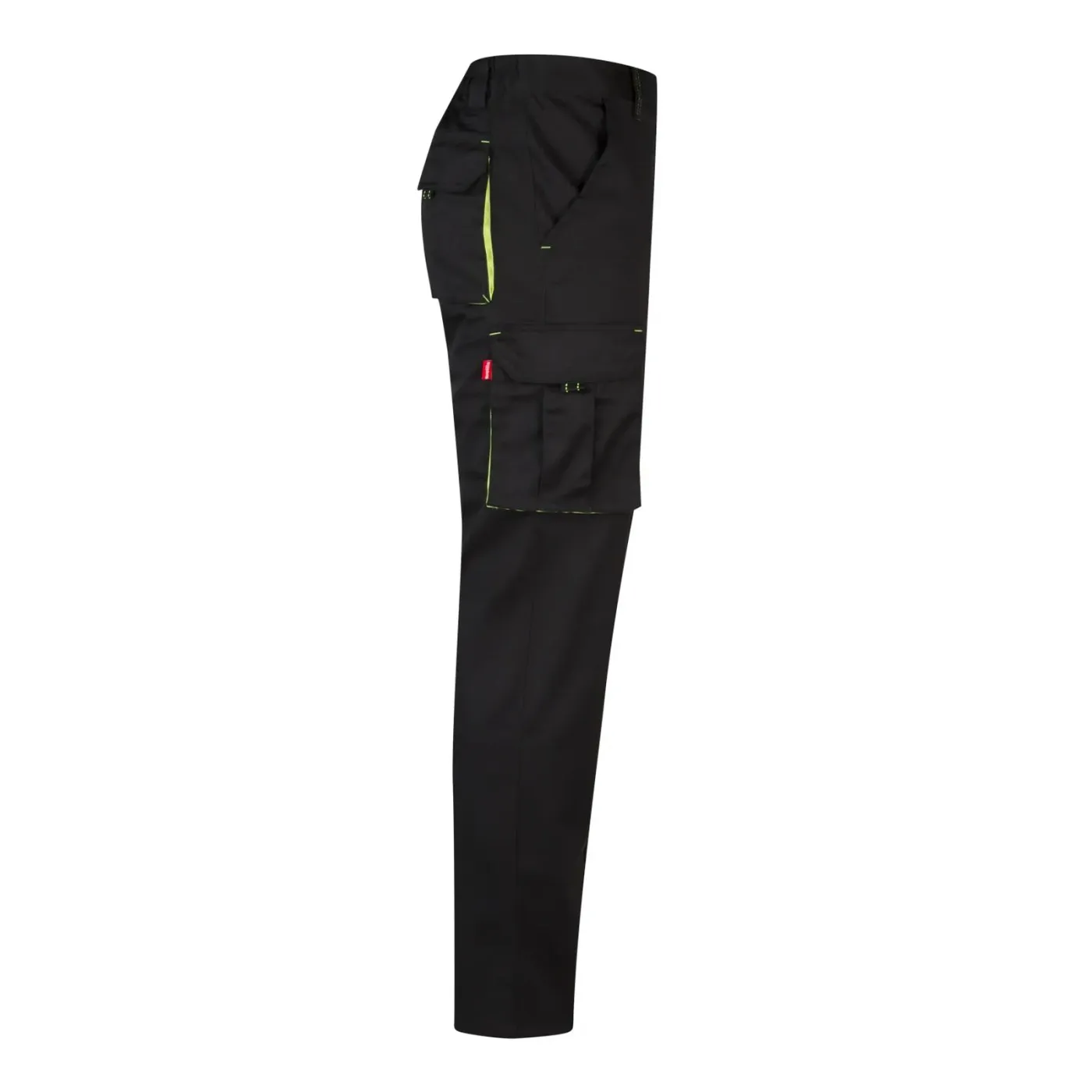 Pantaloni stretch, în două tonuri, cu buzunare multiple / Velilla / Pantaloni, salopete, colanți