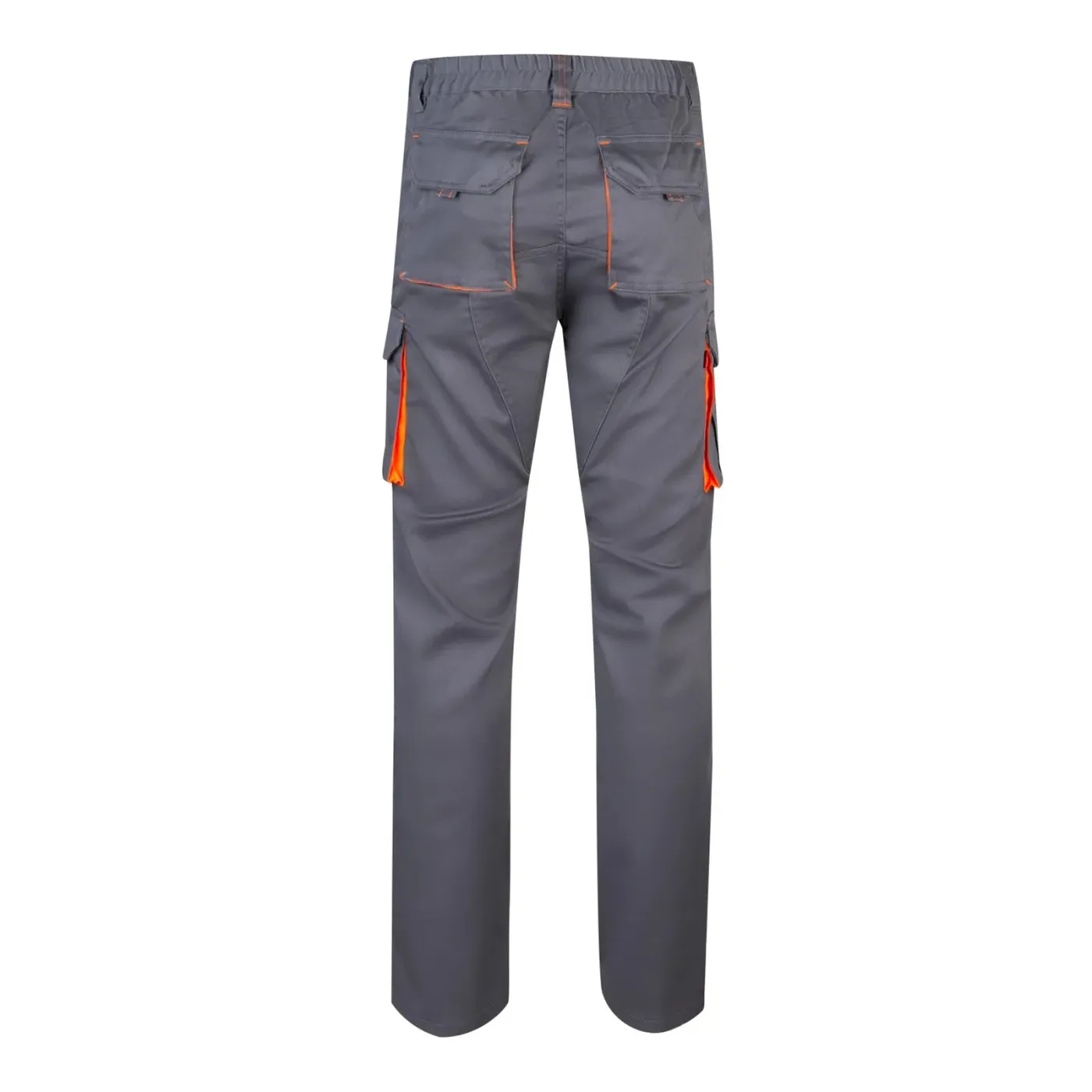 Pantaloni stretch, în două tonuri, cu buzunare multiple / Velilla / Pantaloni, salopete, colanți