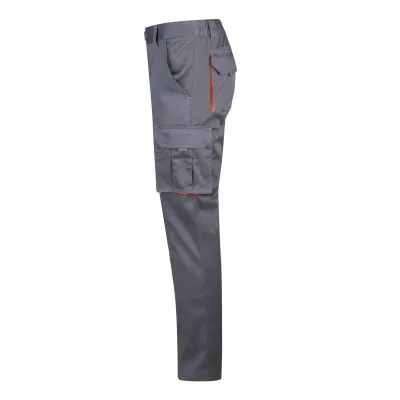 Pantaloni stretch, în două tonuri, cu buzunare multiple / Velilla / Pantaloni, salopete, colanți