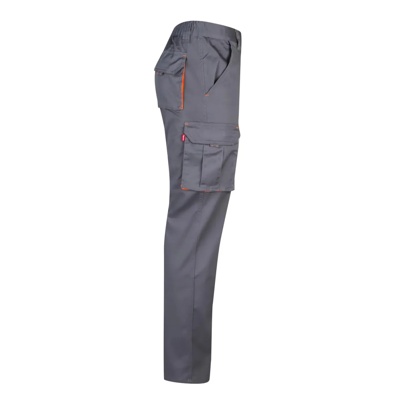Pantaloni stretch, în două tonuri, cu buzunare multiple / Velilla / Pantaloni, salopete, colanți