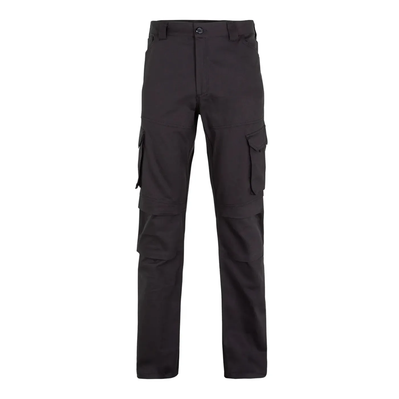 Pantaloni stretch, din bumbac, cu buzunare multiple / Velilla / Pantaloni, salopete, colanți
