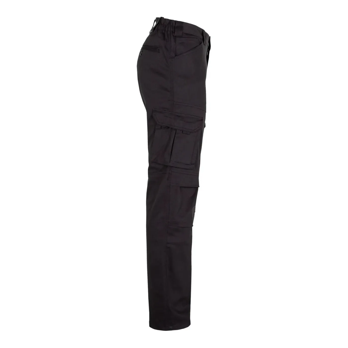 Pantaloni stretch, din bumbac, cu buzunare multiple / Velilla / Pantaloni, salopete, colanți