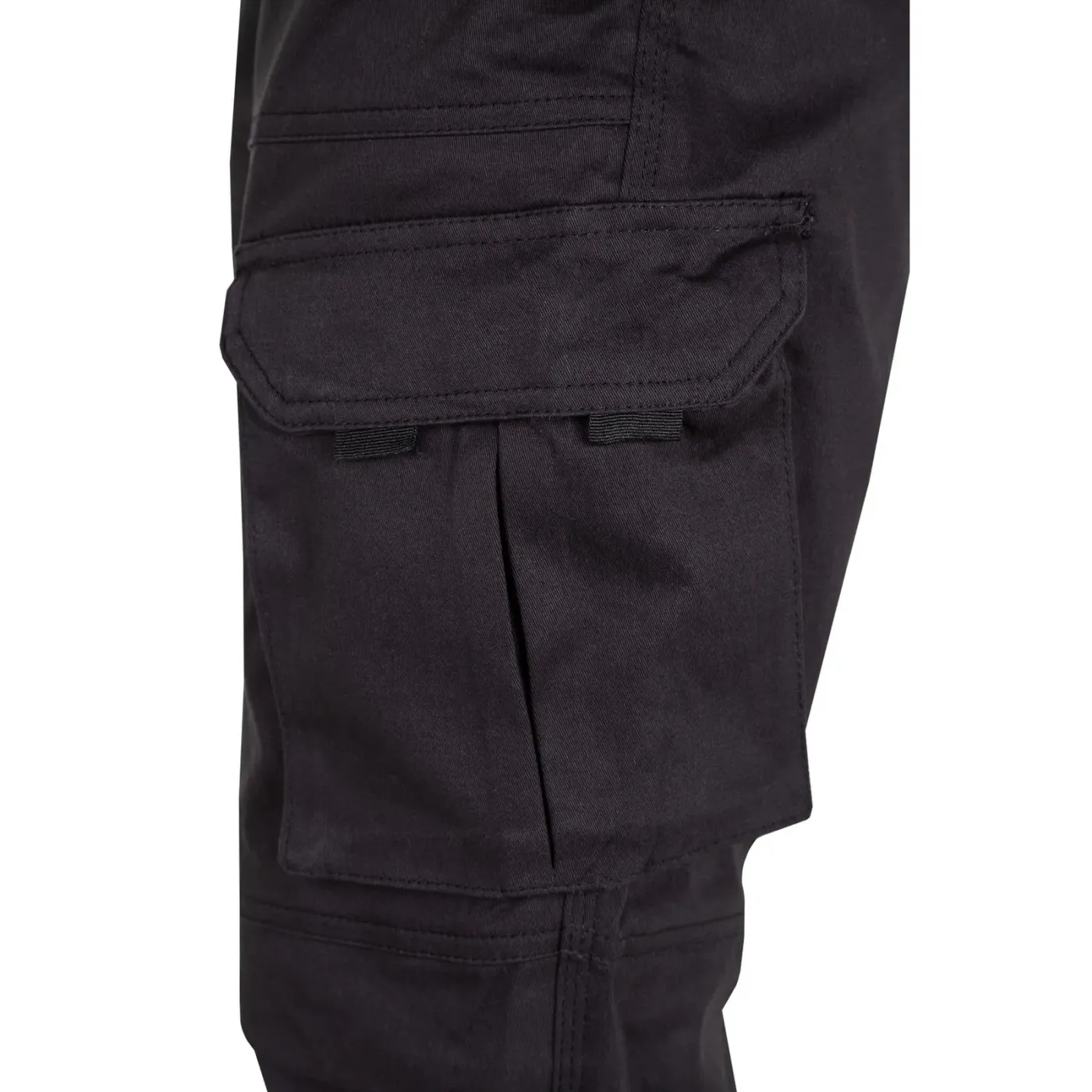 Pantaloni stretch, din bumbac, cu buzunare multiple / Velilla / Pantaloni, salopete, colanți