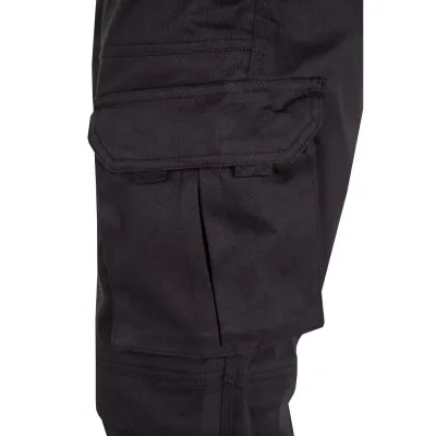Pantaloni stretch, din bumbac, cu buzunare multiple / Velilla / Pantaloni, salopete, colanți
