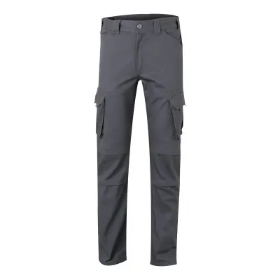 Pantaloni stretch, din bumbac, cu buzunare multiple / Velilla / Pantaloni, salopete, colanți
