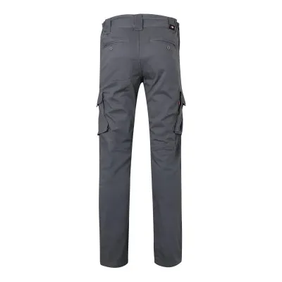 Pantaloni stretch, din bumbac, cu buzunare multiple / Velilla / Pantaloni, salopete, colanți
