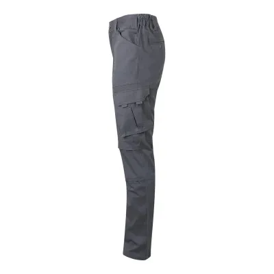 Pantaloni stretch, din bumbac, cu buzunare multiple / Velilla / Pantaloni, salopete, colanți