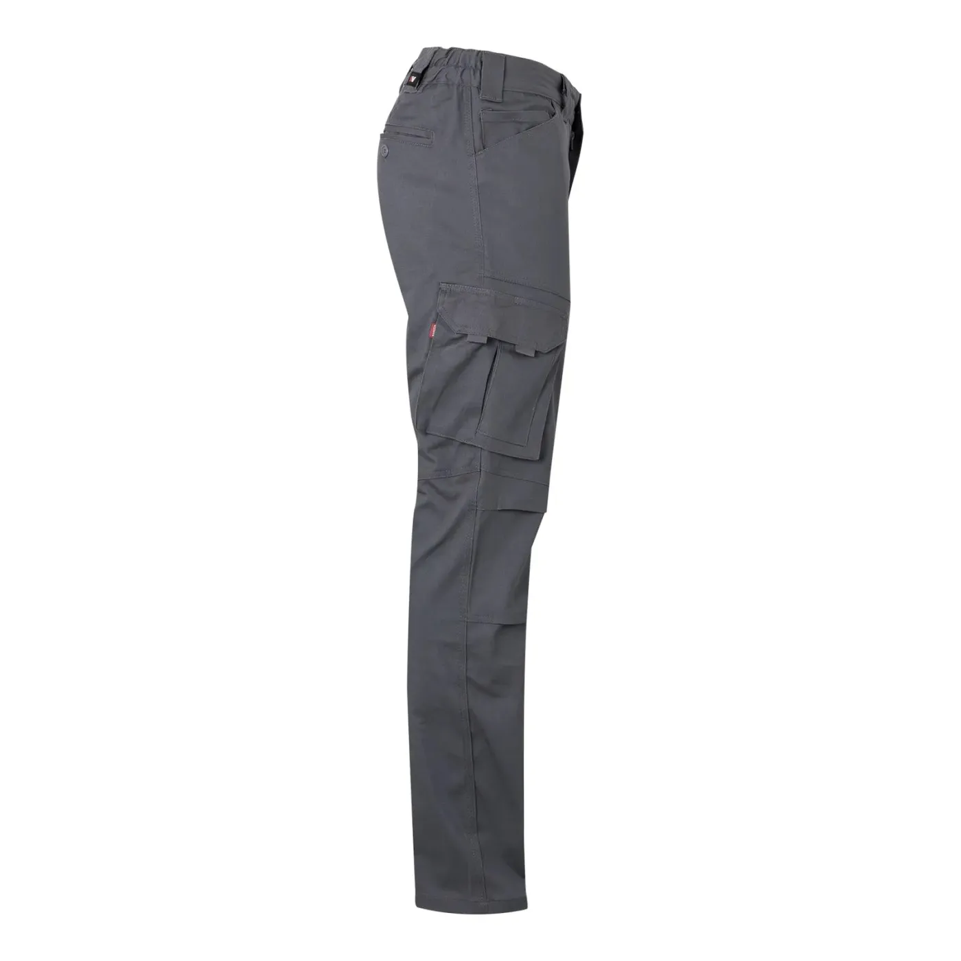 Pantaloni stretch, din bumbac, cu buzunare multiple / Velilla / Pantaloni, salopete, colanți