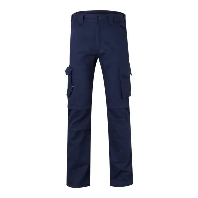 Pantaloni stretch, din bumbac, cu buzunare multiple / Velilla / Pantaloni, salopete, colanți
