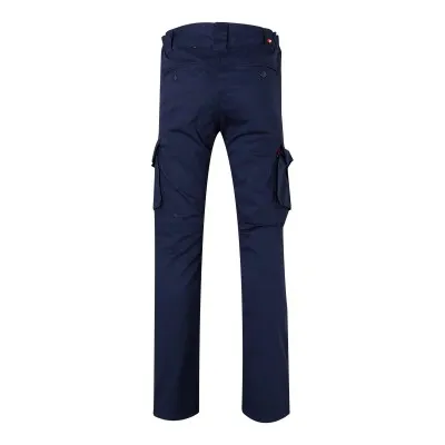 Pantaloni stretch, din bumbac, cu buzunare multiple / Velilla / Pantaloni, salopete, colanți