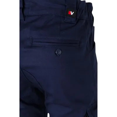 Pantaloni stretch, din bumbac, cu buzunare multiple / Velilla / Pantaloni, salopete, colanți
