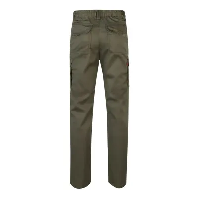 Pantaloni stretch, cu buzunare multiple / Velilla / Pantaloni, salopete, colanți