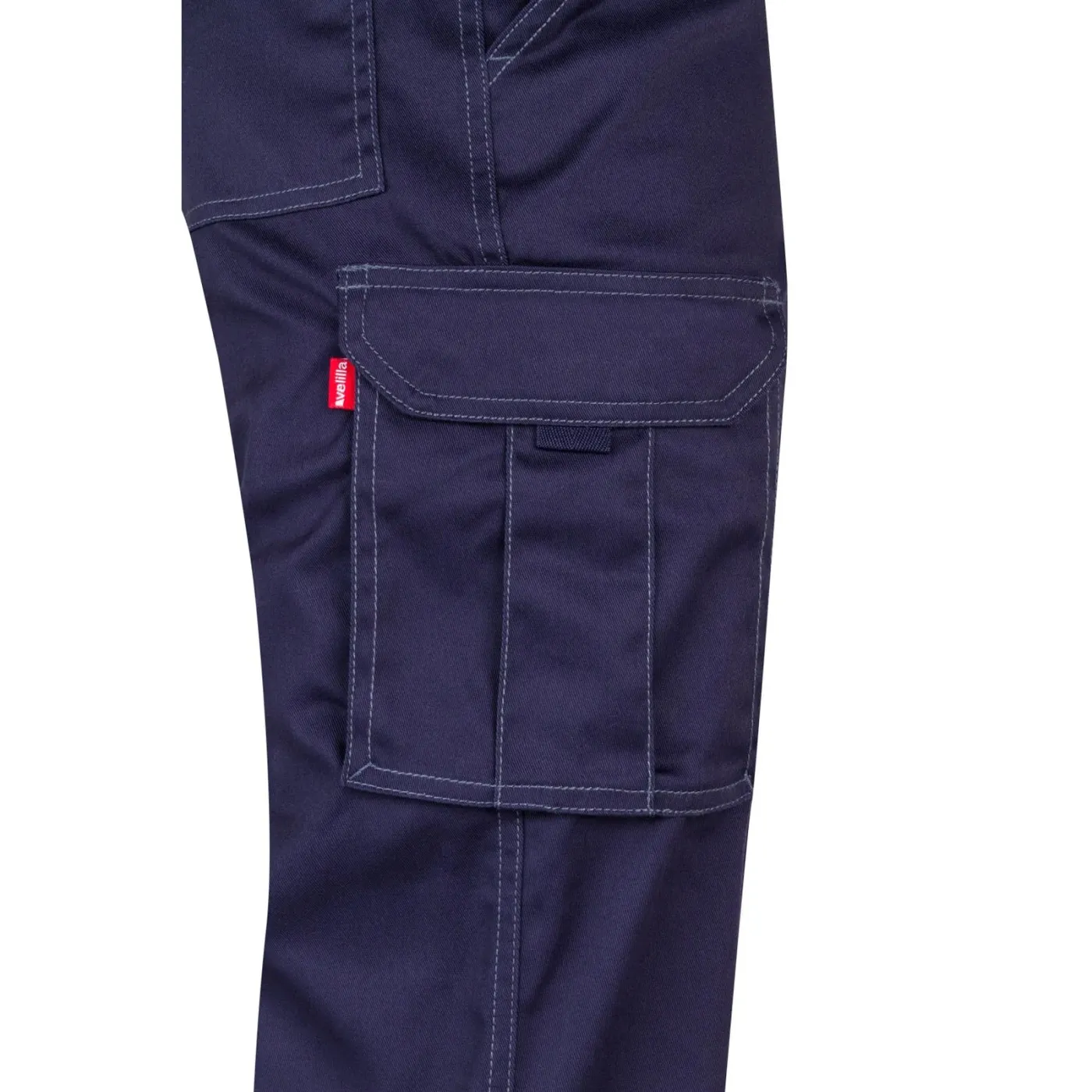 Pantaloni stretch, cu buzunare multiple / Velilla / Pantaloni, salopete, colanți