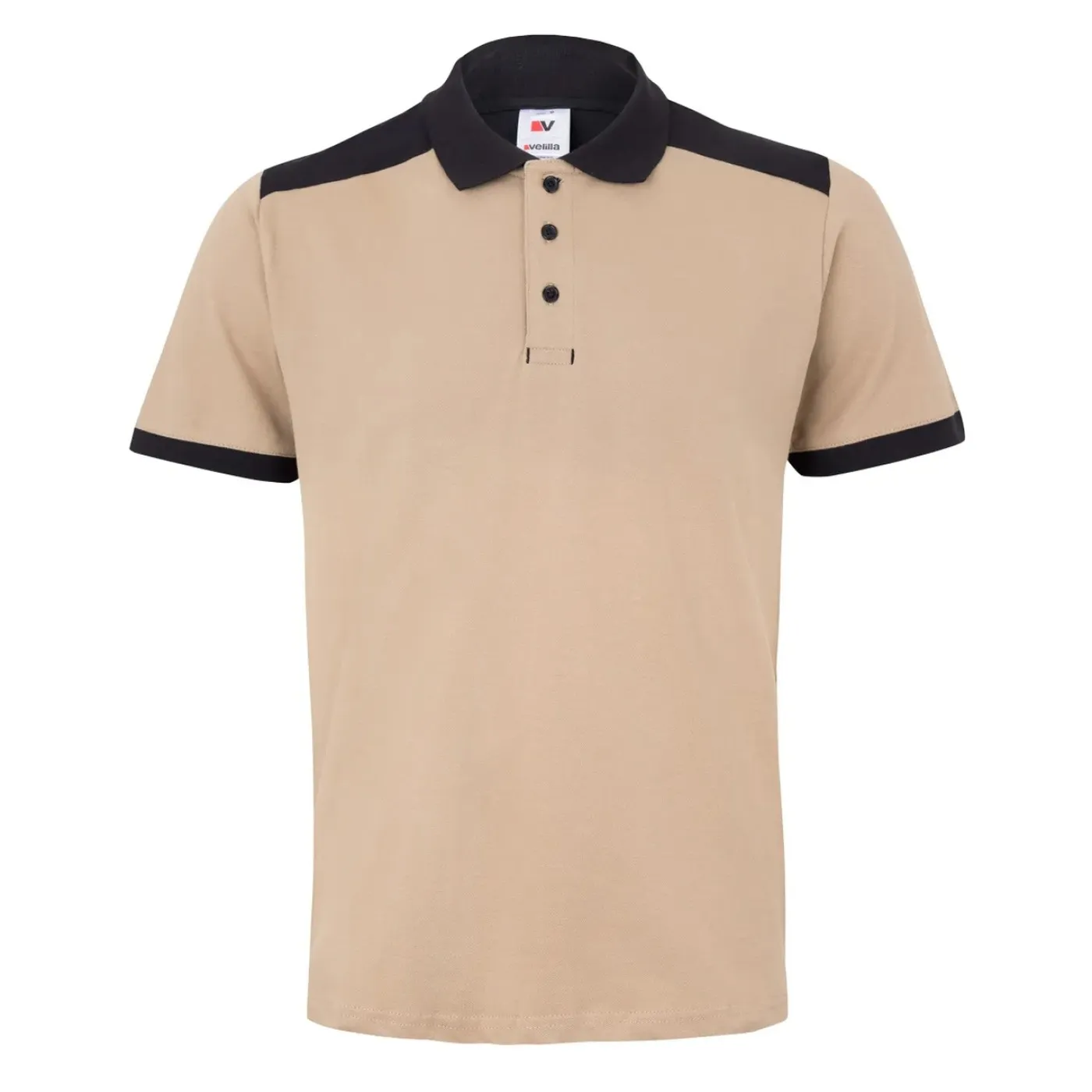Tricou polo stretch, cu mânecă scurtă, în două tonuri / Velilla / Tricouri, bluze, cămăși