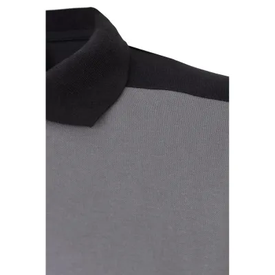 Tricou polo stretch, cu mânecă scurtă, în două tonuri / Velilla / Tricouri, bluze, cămăși