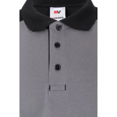 Tricou polo stretch, cu mânecă scurtă, în două tonuri / Velilla / Tricouri, bluze, cămăși