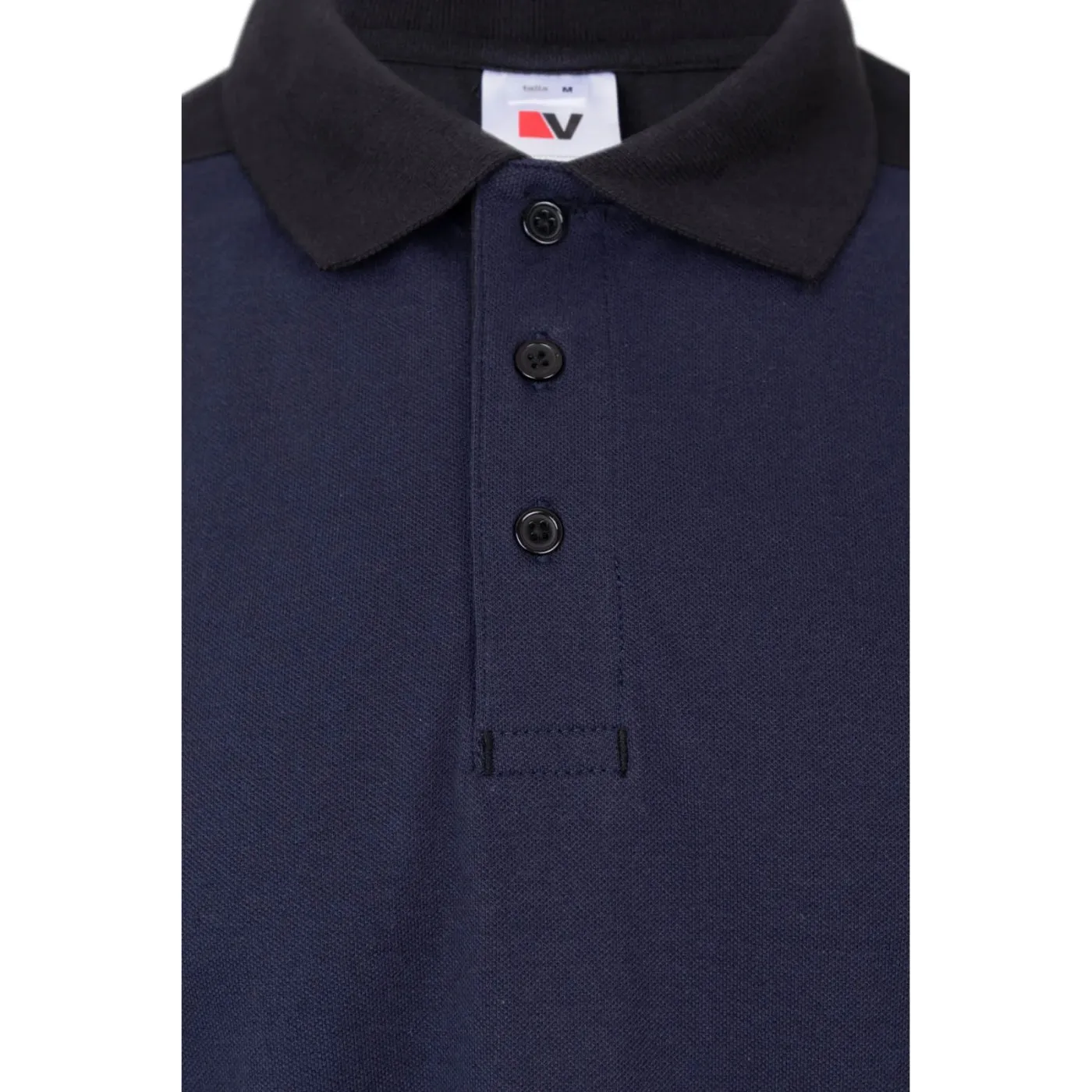Tricou polo stretch, cu mânecă scurtă, în două tonuri / Velilla / Tricouri, bluze, cămăși