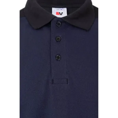 Tricou polo stretch, cu mânecă scurtă, în două tonuri / Velilla / Tricouri, bluze, cămăși