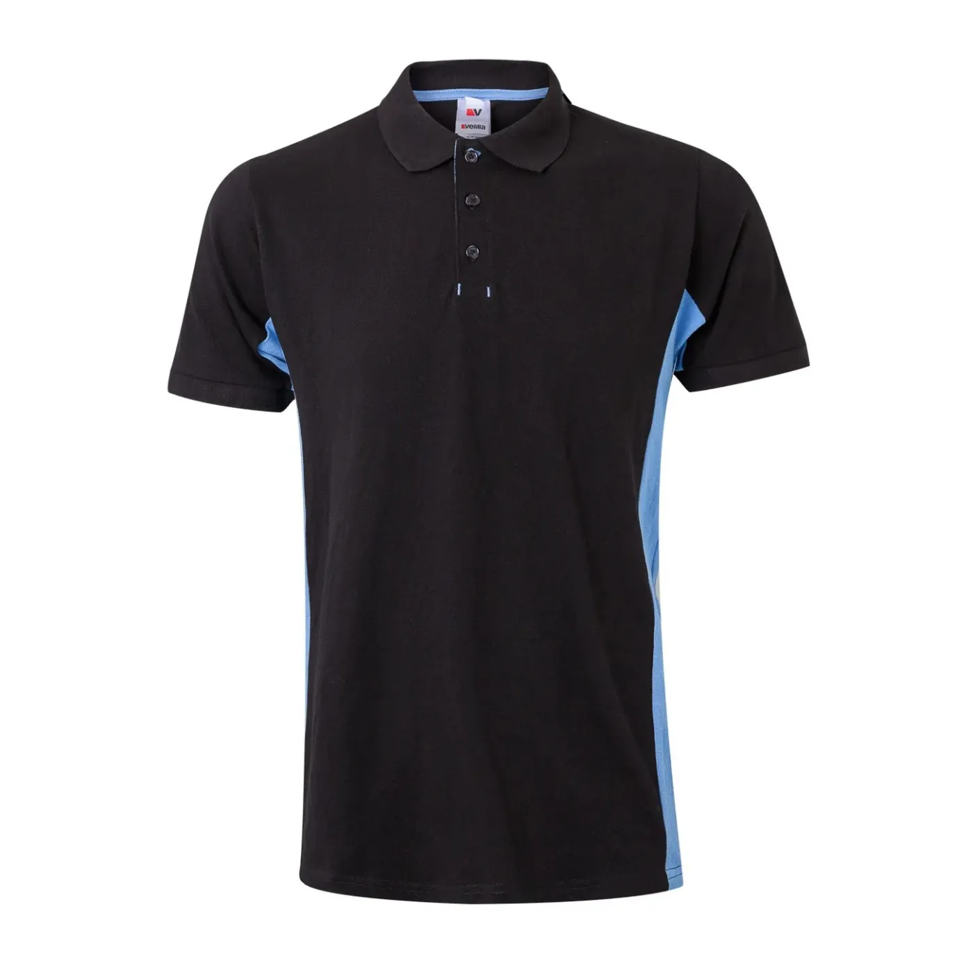 Tricou polo cu mânecă scurtă, în două tonuri / Velilla / Tricouri, bluze, cămăși